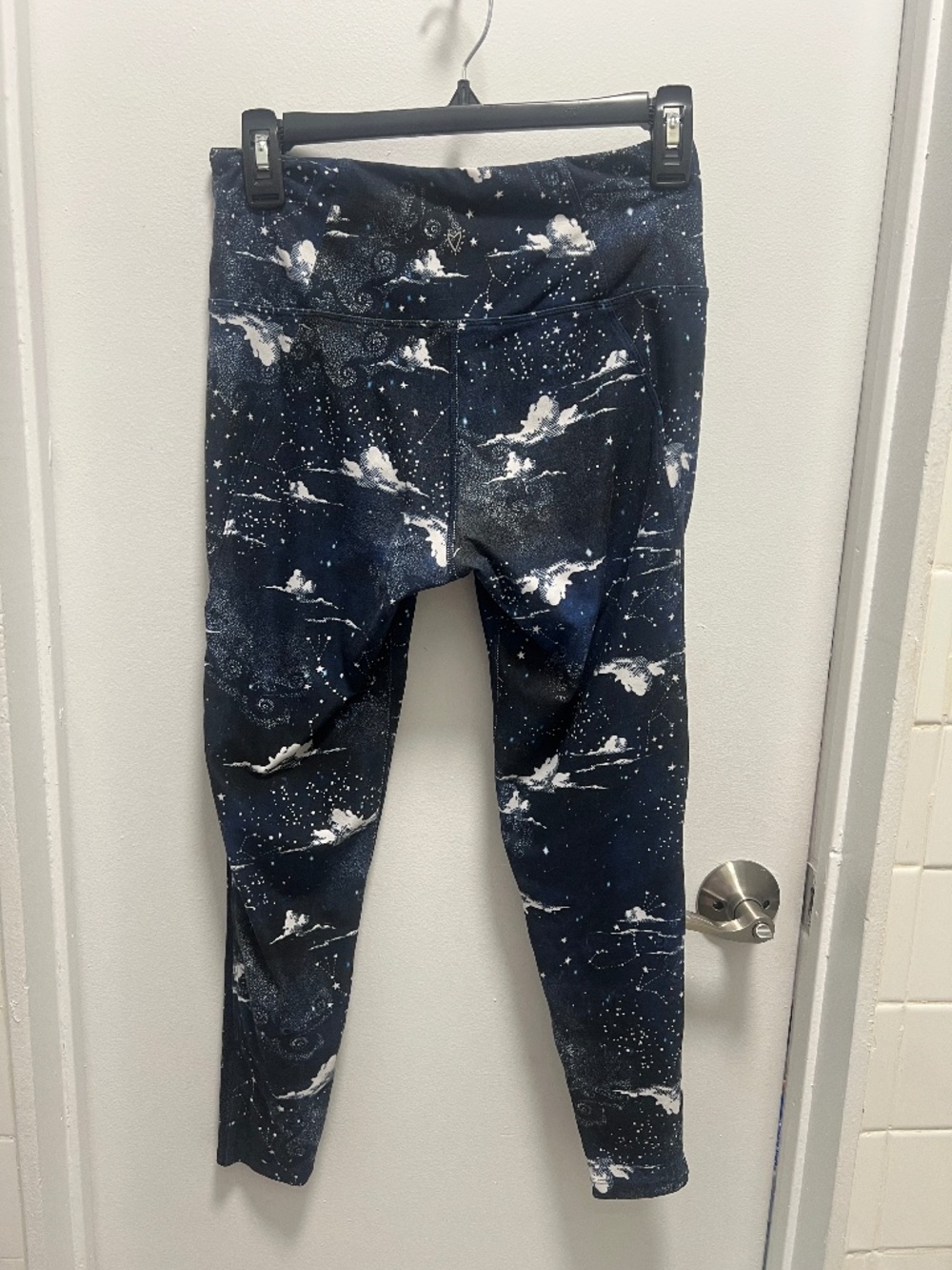 Betsey Johnson Celestial Zodiac Star Print Workout Leggings
